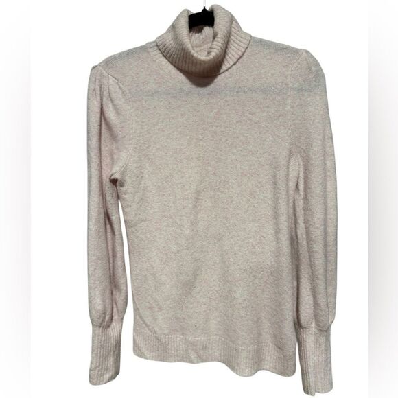 J.Crew Puff-sleeve Turtleneck sweater in extra-soft yarn - Picture 7 of 12